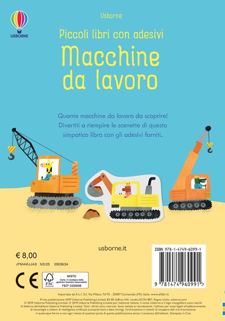 Macchine da lavoro. Ediz. a colori - Hannah Watson - 6