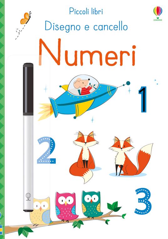 Numeri. Piccoli libri. Disegno e cancello. Con gadget. Ediz. a colori - copertina