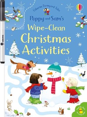 Poppy and Sam's Wipe-Clean Christmas Activities - Sam Taplin - cover