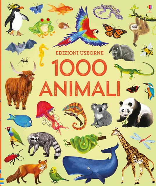 1000 animali. Ediz. a colori - Jessica Greenwell - copertina