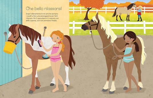Il concorso ippico. Con adesivi. Ediz. a colori - Lucy Bowman - 6