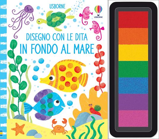 In fondo al mare. Ediz. a colori. Ediz. a spirale. Con gadget - Fiona Watt - copertina