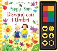 Disegno con i timbri. Poppy e Sam. Con gadget