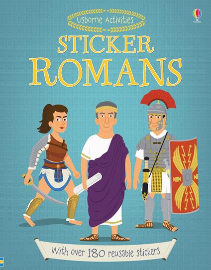 Sticker dressing: Romans. Con adesivi. Ediz. a colori - Louie Stowell - copertina