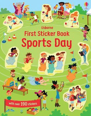 First Sticker Book Sports Day - Jessica Greenwell - cover