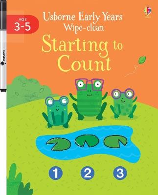 Early Years Wipe-Clean Starting to Count - Jessica Greenwell - cover