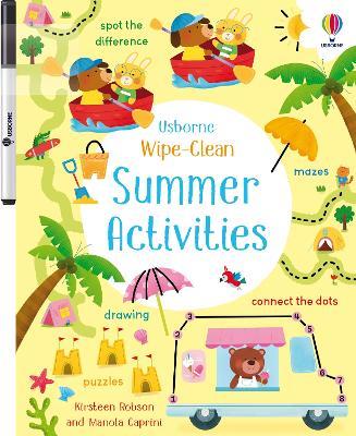 Wipe-Clean Summer Activities - Kirsteen Robson - cover
