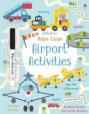 Wipe-Clean Airport Activities - Kirsteen Robson - cover