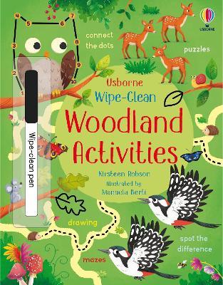 Wipe-Clean Woodland Activities - Kirsteen Robson - cover