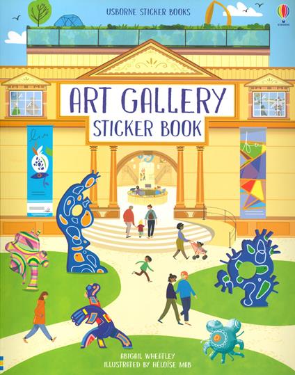 Art Gallery Sticker Book - Abigail Wheatley - cover