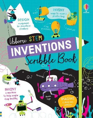 Inventions Scribble Book - Usborne - cover