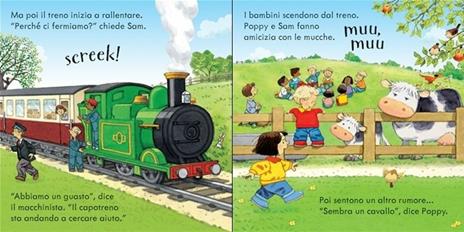 Ciuf ciuf, si parte! Libro sonoro. Ediz. a colori - Sam Taplin,Felicity Brooks - 3
