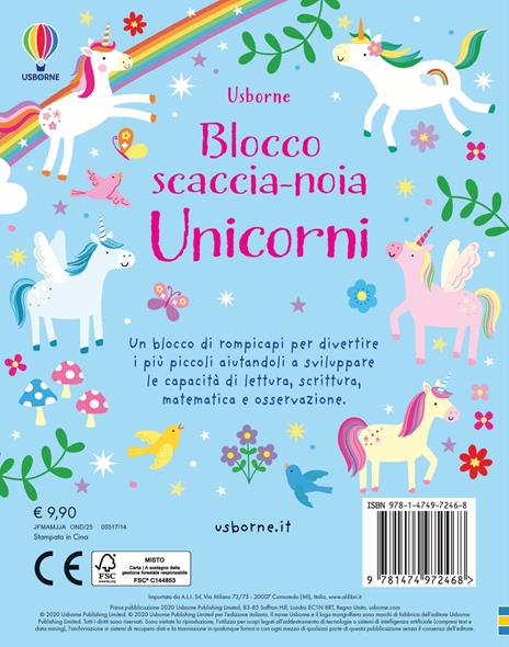 Unicorni. Blocco scaccia-noia. Ediz. a colori - Kirsteen Robson - 5