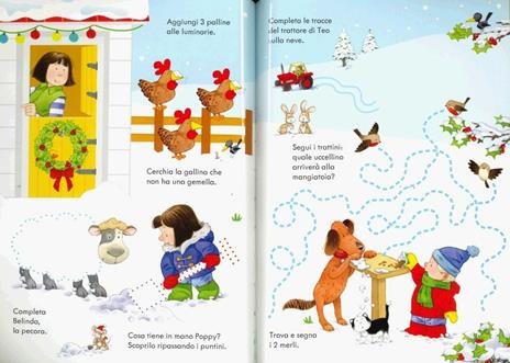 Natale. Piccoli libri disegno e cancello. Poppy e Sam. Con gadget - Sam Taplin - 3