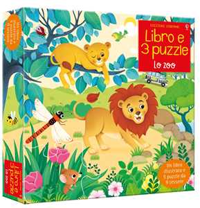 Lo zoo. Ediz. a colori. Con 3 puzzle