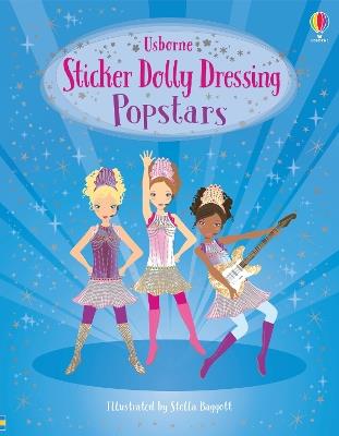 Sticker Dolly Dressing Popstars - Lucy Bowman - cover
