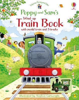 Poppy and Sam's Wind-up Train Book - Heather Amery - cover