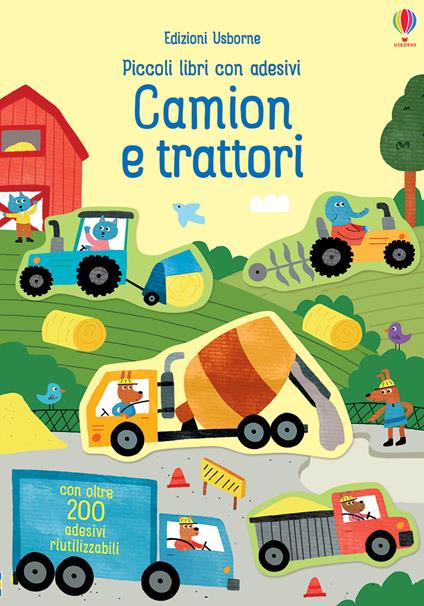 Camion e trattori. Ediz. a colori - Hannah Watson - copertina