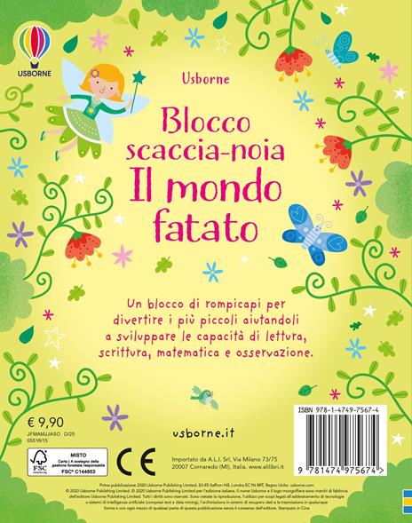 Il mondo fatato. Blocco scaccia-noia. Ediz. a colori - Kirsteen Robson - 3