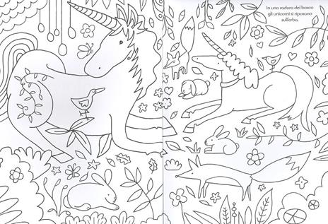 Unicorni da colorare. Ediz. illustrata - Kirsteen Robson - 2