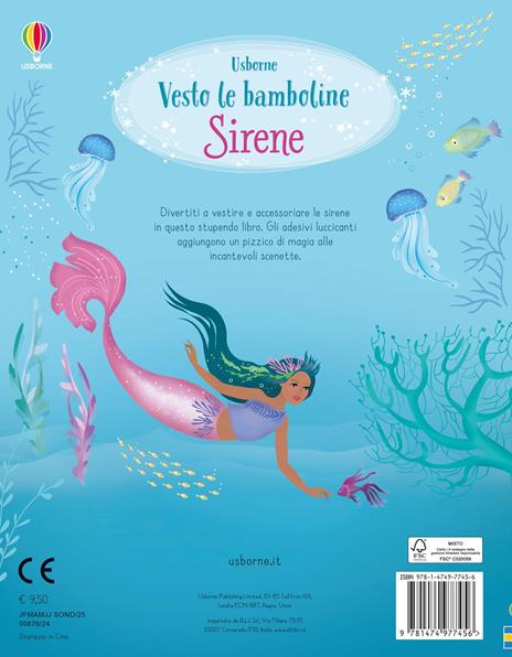 Sirene. Con adesivi. Ediz. a colori - Fiona Watt - 3