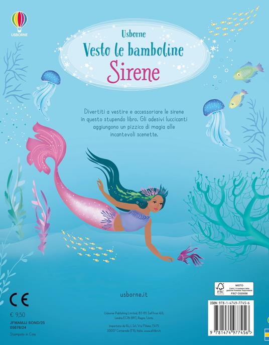 Sirene. Con adesivi. Ediz. a colori - Fiona Watt - 3