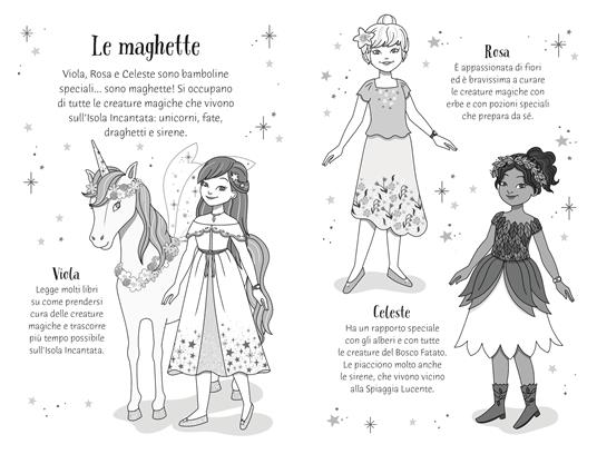 Le maghette e l'unicorno da salvare. Con adesivi - Zanna Davidson - 2