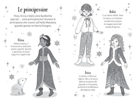 Le principessine nel Regno delle Nevi. Con adesivi - Zanna Davidson - 2