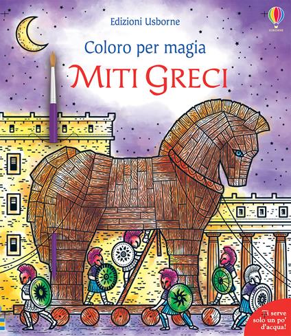 Miti greci. Con pennello - Abigail Wheatley - copertina