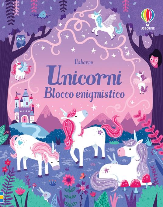 Unicorni. Blocco enigmistico - Kate Nolan - copertina