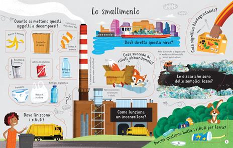 Rifiuti e riciclo. Il libro dei perché. Ediz. a colori - Katie Daynes - 2