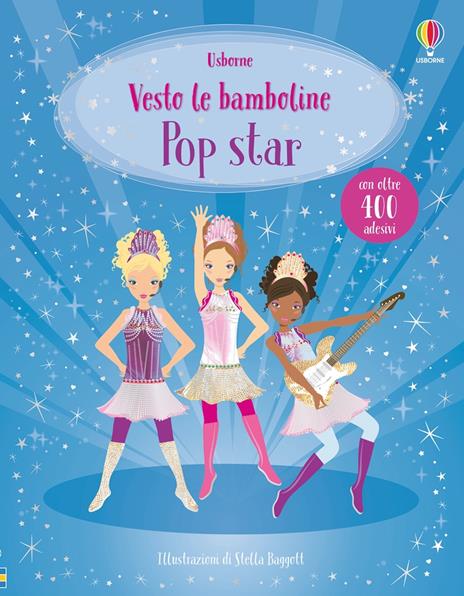 Pop star. Con adesivi. Ediz. a colori - Lucy Bowman - copertina