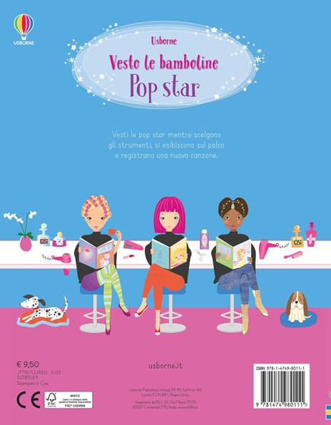 Pop star. Con adesivi. Ediz. a colori - Lucy Bowman - 3