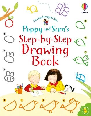 Poppy and Sam's Step-by-Step Drawing Book - Kate Nolan - cover