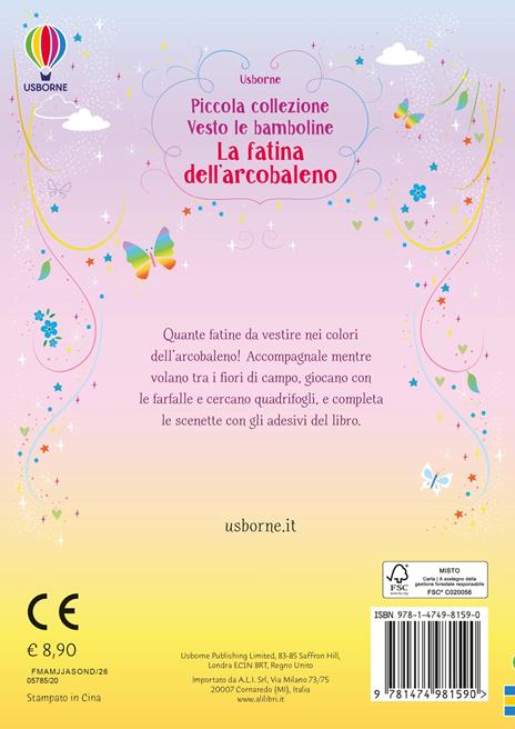 La fatina dell'arcobaleno. Con adesivi. Ediz. a colori - Fiona Watt - 3