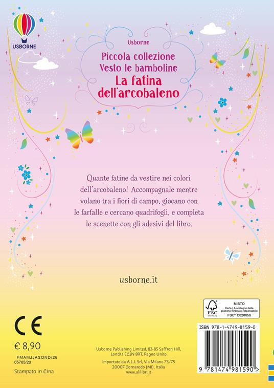 La fatina dell'arcobaleno. Con adesivi. Ediz. a colori - Fiona Watt - 3