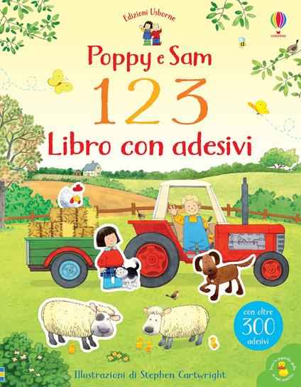 Poppy e Sam. 1 2 3. Con adesivi - Rachel Wilkie - copertina