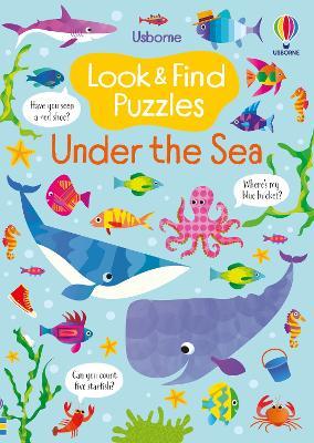 Look and Find Puzzles Under the Sea - Kirsteen Robson - cover