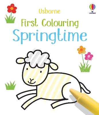 First Colouring Springtime - Matthew Oldham - cover