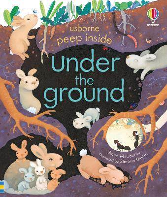 Peep Inside Under the Ground - Anna Milbourne - cover