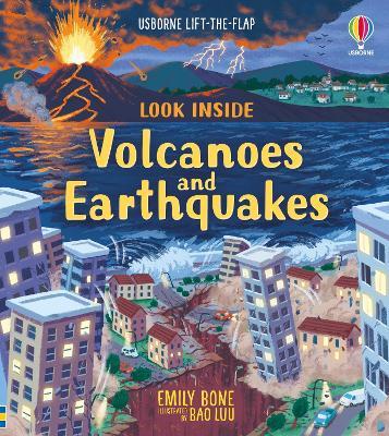 Look Inside Volcanoes and Earthquakes - Laura Cowan,Emily Bone - cover