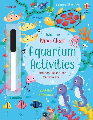 Wipe-Clean Aquarium Activities - Kirsteen Robson - cover
