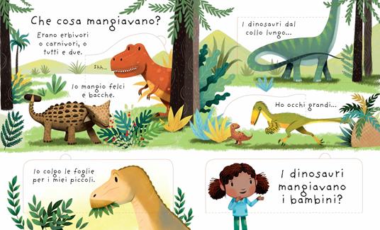 Sono esistiti davvero i dinosauri? Sollevo e scopro. Primissimi perché