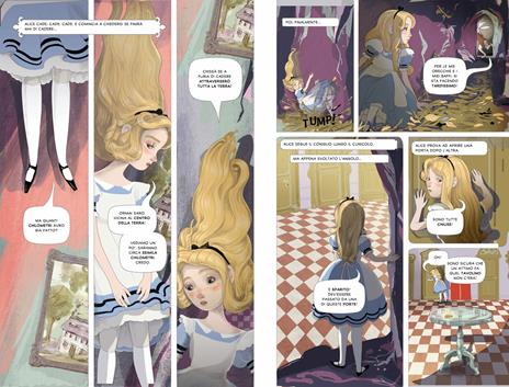 Alice nel paese delle meraviglie a fumetti. Ediz. a colori - Russell Punter - 2