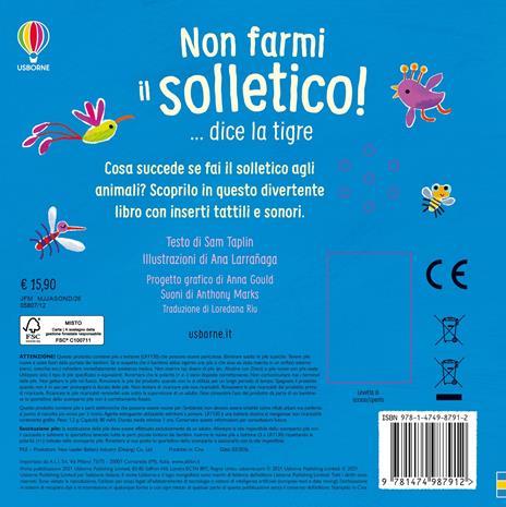 Non farmi il solletico! ...dice la tigre. Ediz. a colori - Sam Taplin - 3