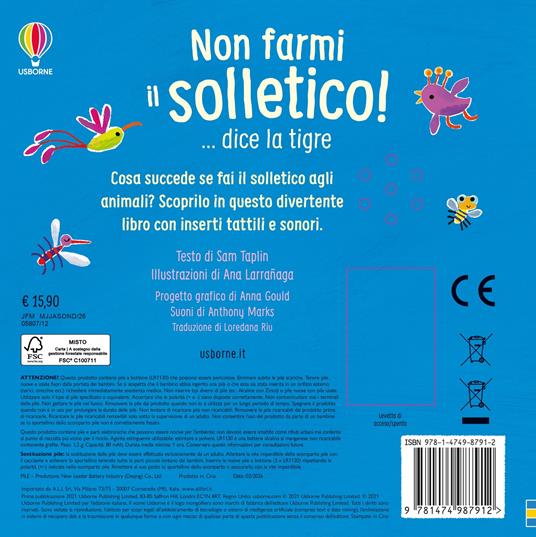Non farmi il solletico! ...dice la tigre. Ediz. a colori - Sam Taplin - 3