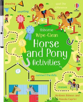 Wipe-Clean Horse and Pony Activities - Kirsteen Robson - cover