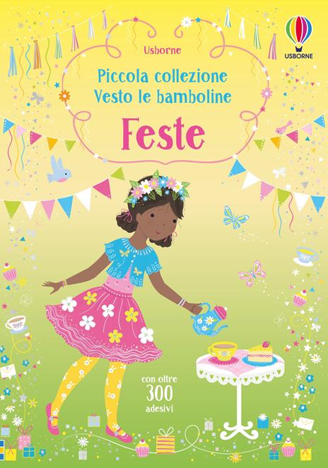 Feste. Con adesivi - Fiona Watt - copertina