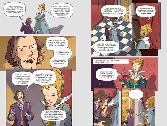 I tre moschettieri a fumetti. Ediz. a colori - Russell Punter - 3