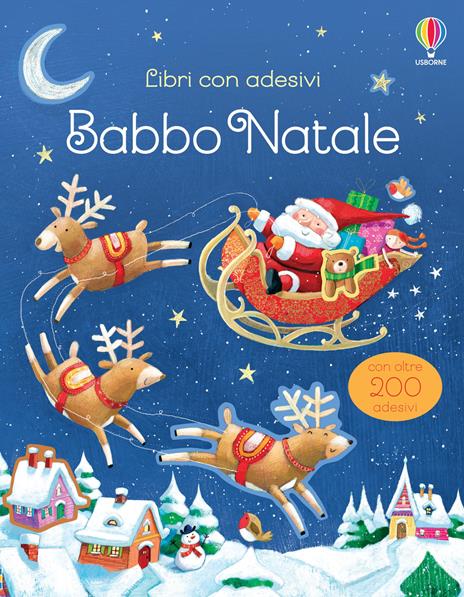 Babbo Natale. Con adesivi. Ediz. a colori - Sam Taplin - copertina